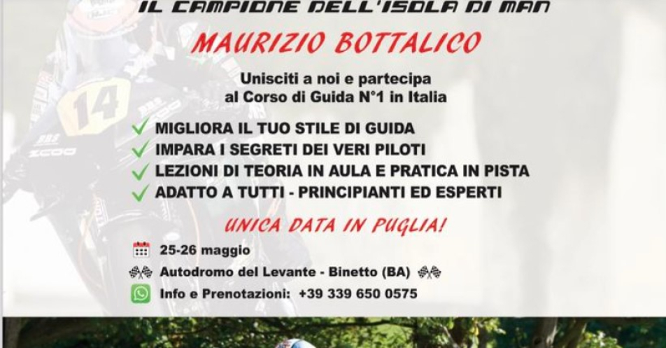 Giornata in pista con Maurizio Bottalico 